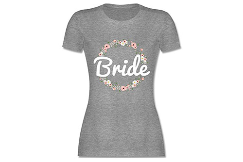 JGA Shirt – Bride Blumenkranz